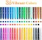 36 Colors Tempera Paint Sticks – Non-Toxic, Washable & Quick-Drying Paint for Kids on Paper, Wood, Glass & Canvas
